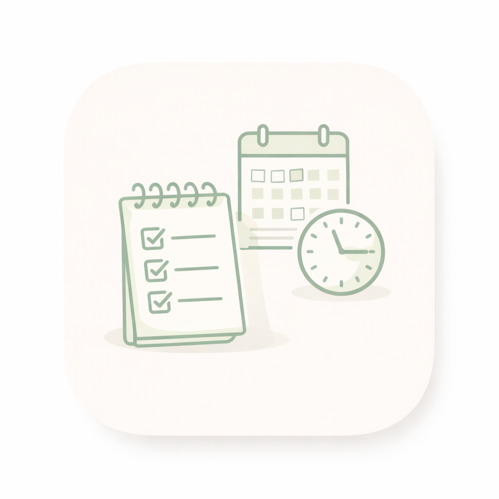 Daily Care Routine & Task Planner