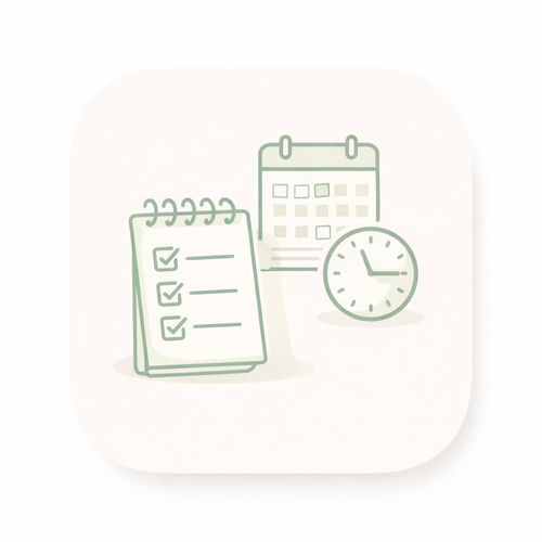 Daily Care Routine & Task Planner