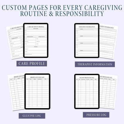 Plan, Track, Care – The Complete Caregiver Organization Planner
