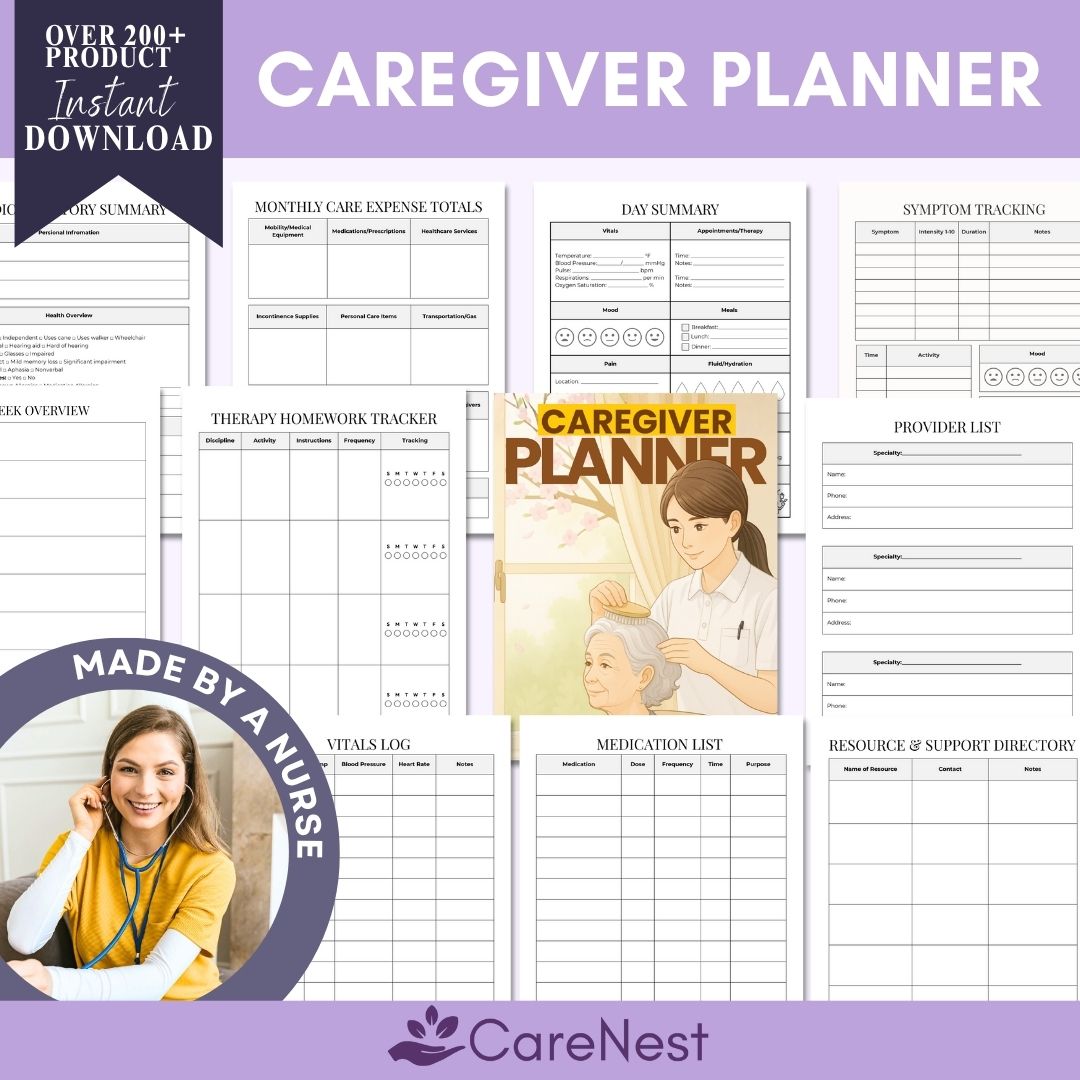 The Complete Caregiver Organization Planner