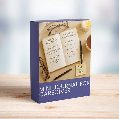 Self-Care Mini Journal for Caregivers