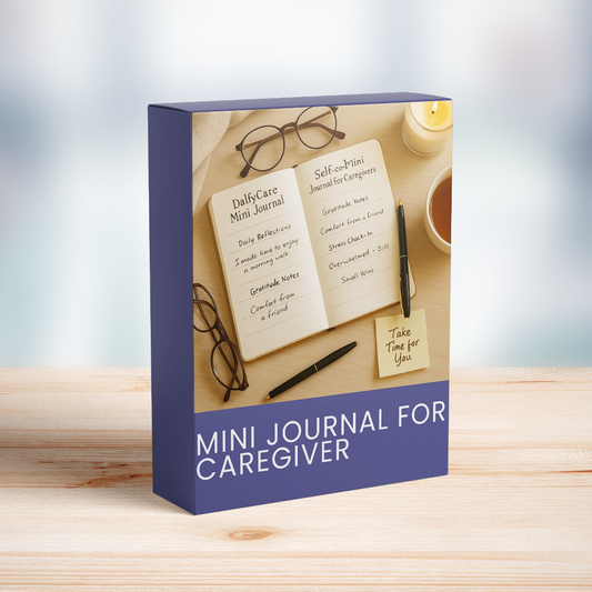 Self-Care Mini Journal for Caregivers